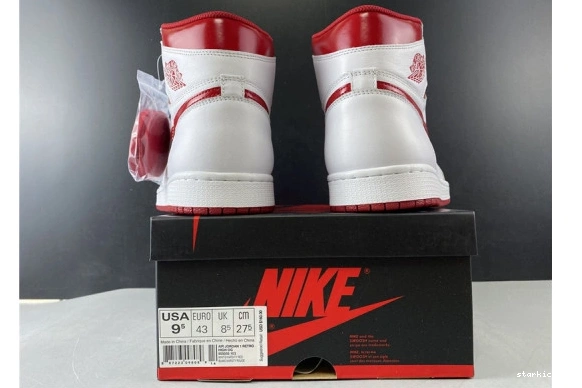 Jordan Metallic 1 Red (2017) 555088-103 555088-103 AIR Retro 0729